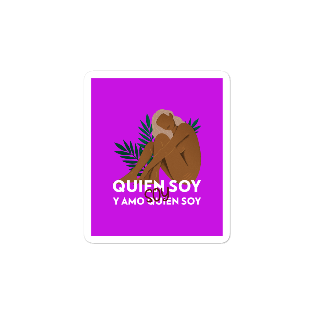 Soy Quien Soy Stickers - Great Latin Clothing