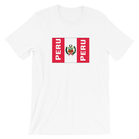 Peru Flag Unisex T-Shirt - Latin American Pride