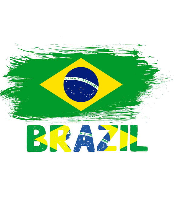Brazil Flag Unisex T-Shirt - Great Latin Clothing